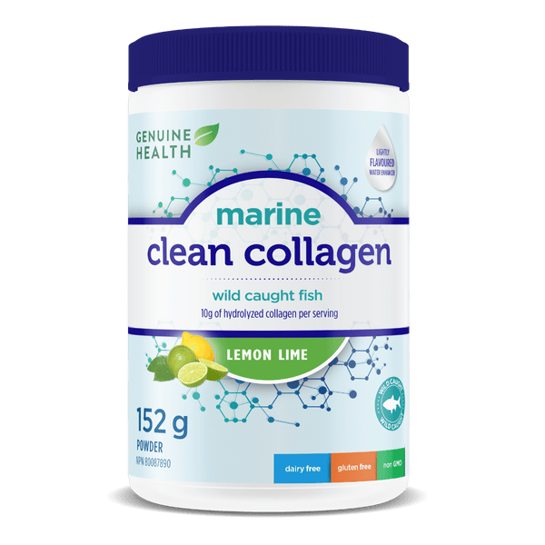 Genuine Health Marine Clean Collagen Lemon Lime 152 g