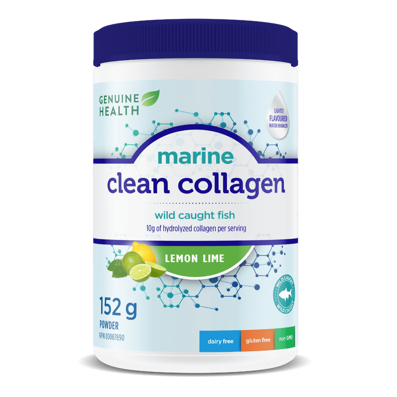 Genuine Health Marine Clean Collagen Lemon Lime 152 g