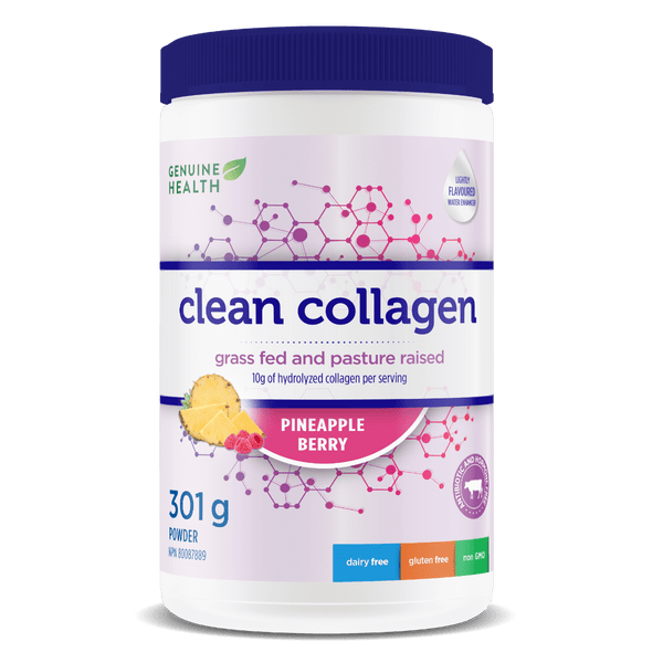 Genuine Health Clean Collagen Pineapple Berry 301 g
