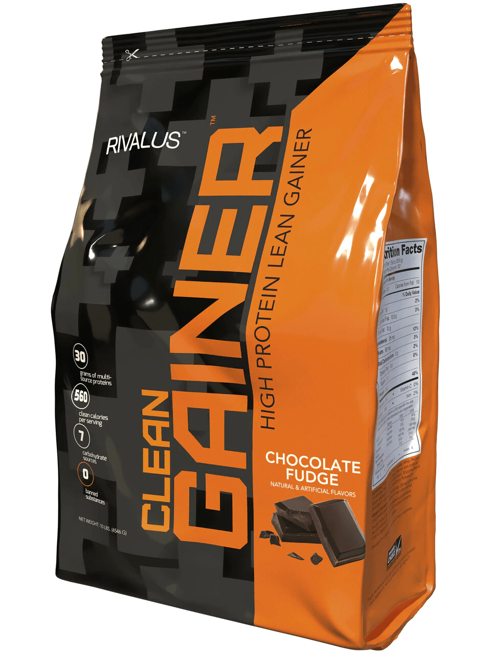 Rivalus Clean Gainer Chocolate Fudge