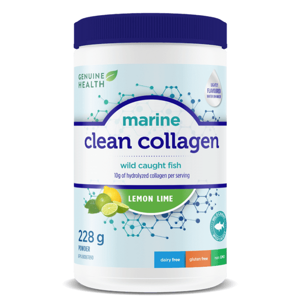 Genuine Health Marine Clean Collagen Lemon Lime 228 g