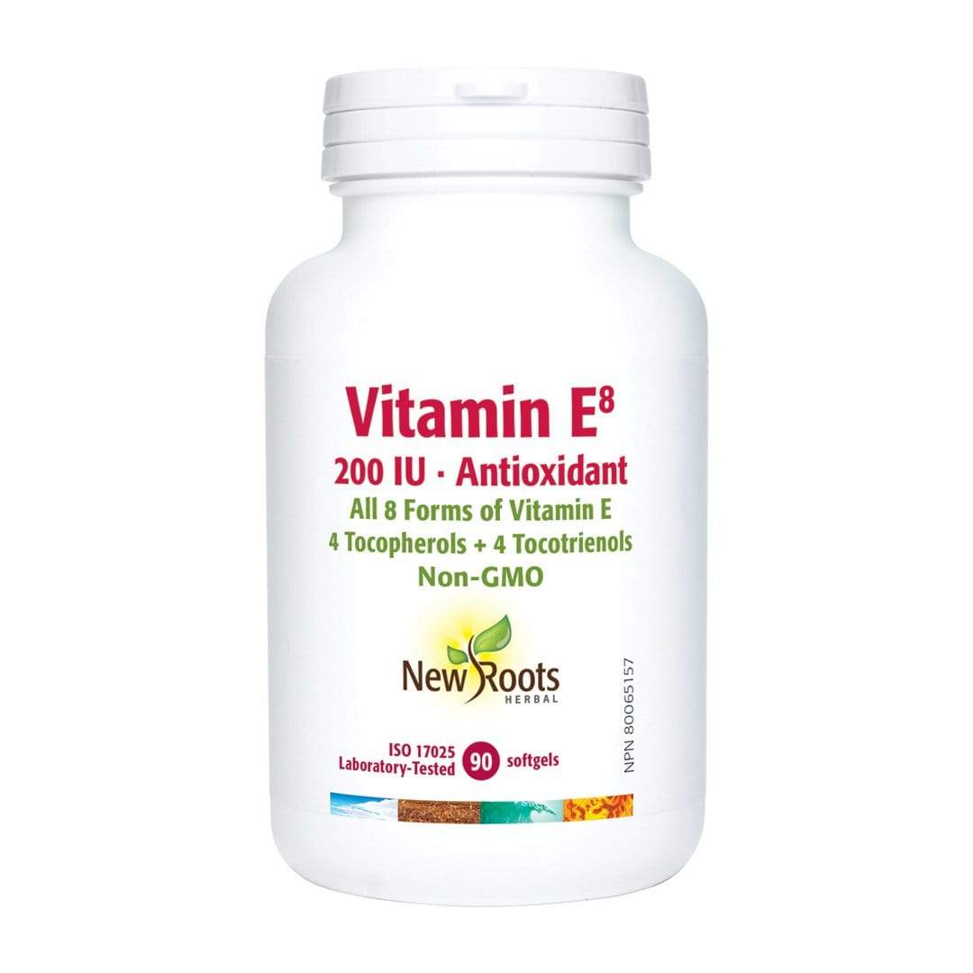New Roots VITAMIN E8 200 I.U. NON GMO