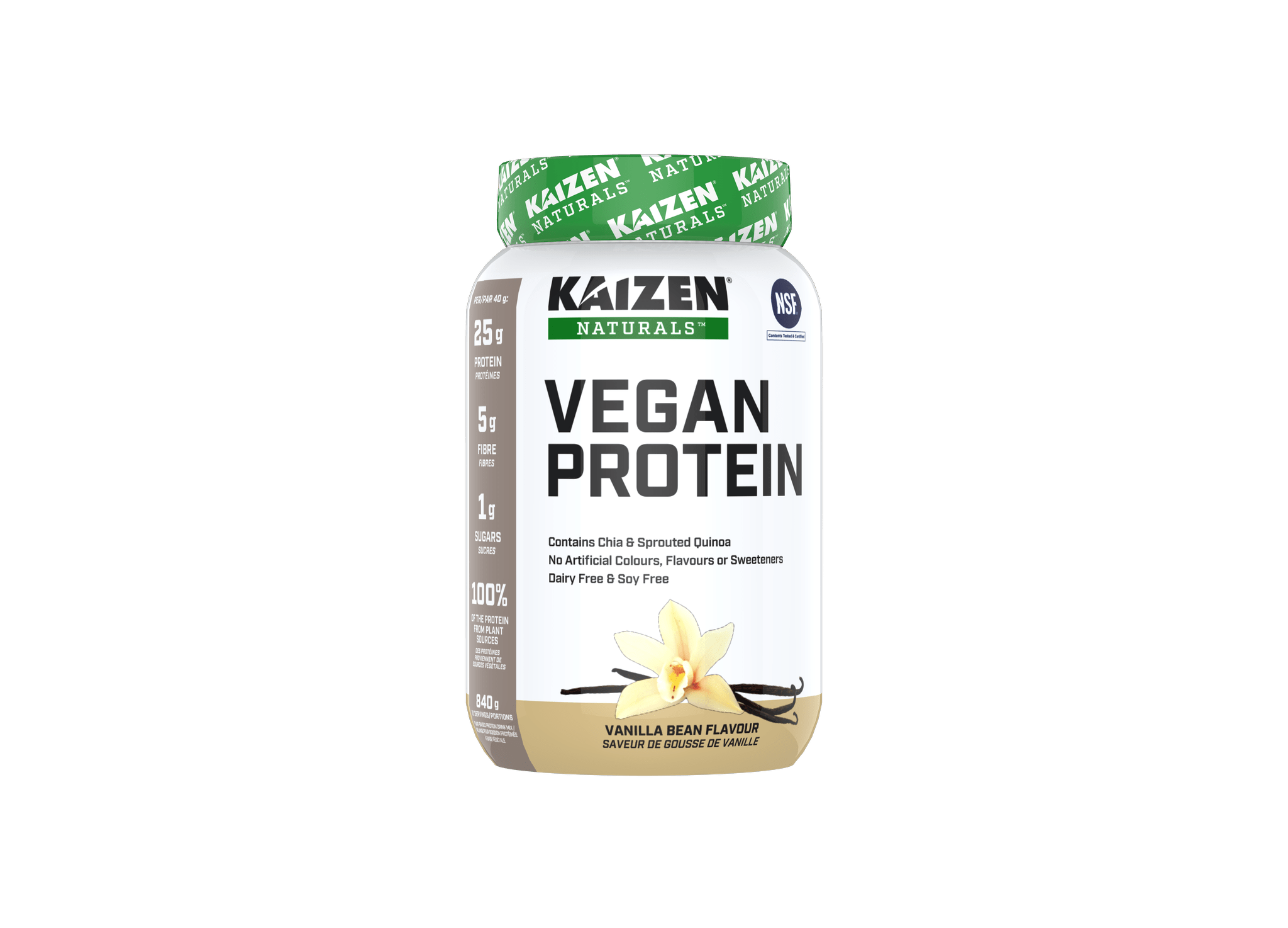 Kaizen Vegan Protein Vanilla 840 g