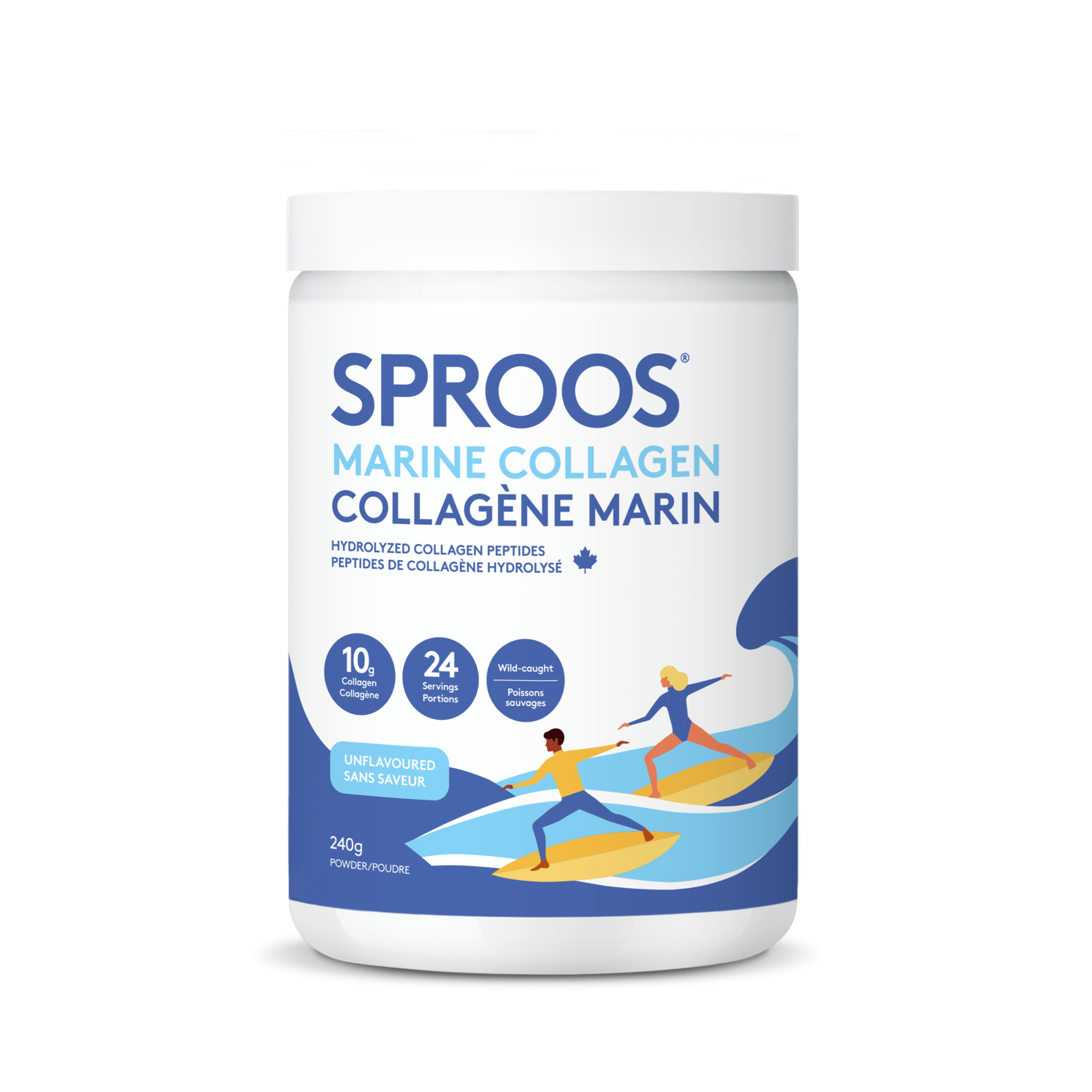 Sproos Marine Collagen Unflavoured 240g