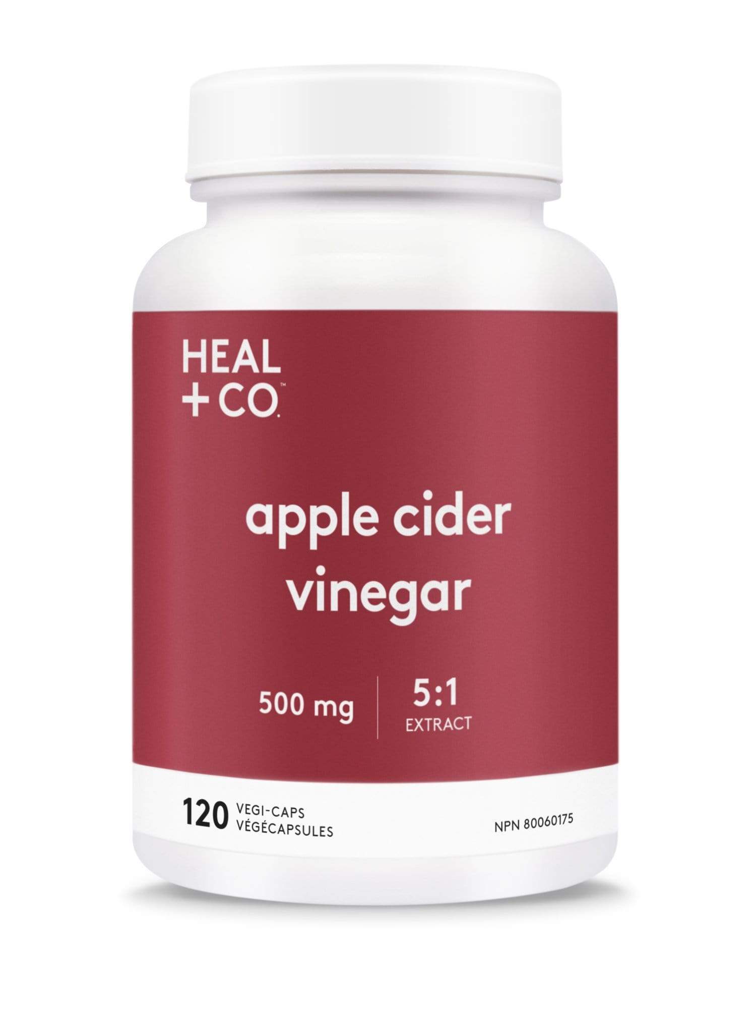 Heal + Co. Apple Cider Vinegar Vegi-Caps