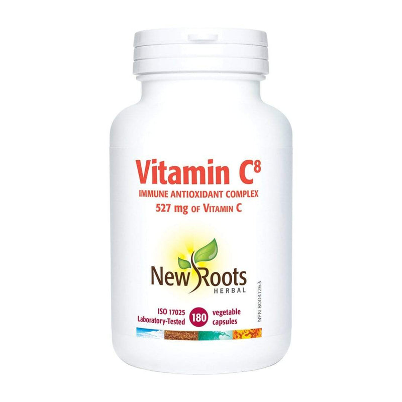New Roots Vitamin C8 527 mg 180 Capsules