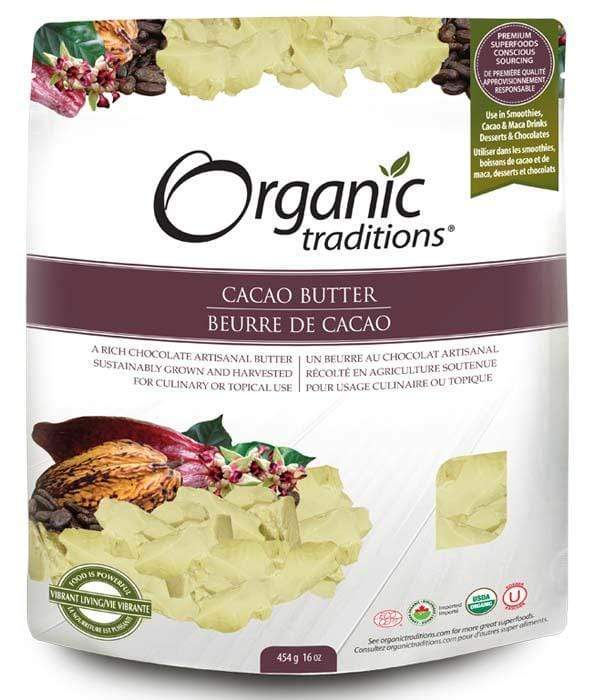 Organic Traditions Cacao Butter