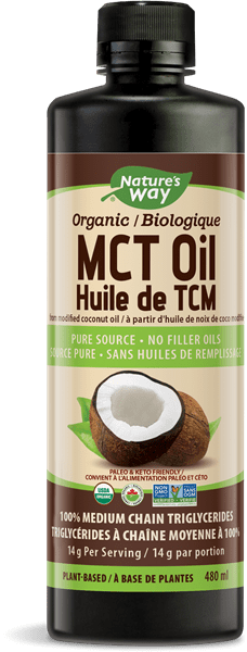 Nature's Way Organic MCT Oil 480 ml