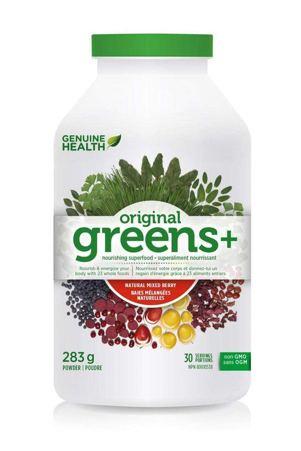Genuine Health Greens+ Natural Mixed Berry