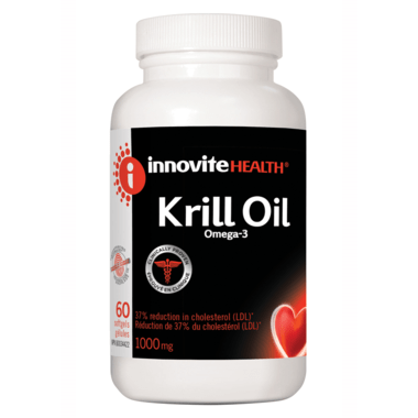 Innovite Health Krill Oil Omega-3 1000 mg 60 Softgels