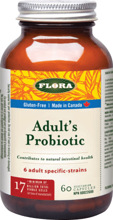 Flora Adult's Probiotic 60 Capsules