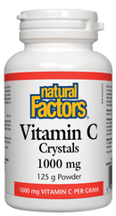 Natural Factors Vitamin C Crystals 1000 mg 125 g