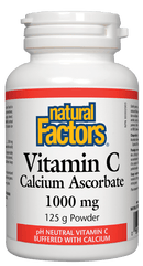 Natural Factors Vitamin C - Calcium Ascorbate Powder 125 g