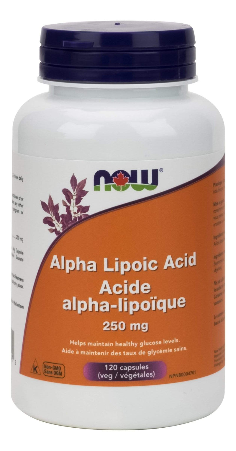 NOW, Alpha Lipoic Acid, 250mg, 120 Veg Capsules