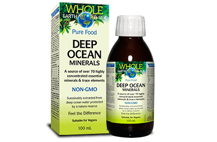 Whole Earth and Sea Pure Food Deep Ocean Minerals