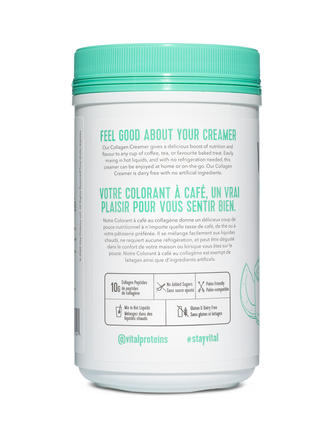 Vital Proteins, Collagen Creamer, Coconut, 293g (10.3oz)