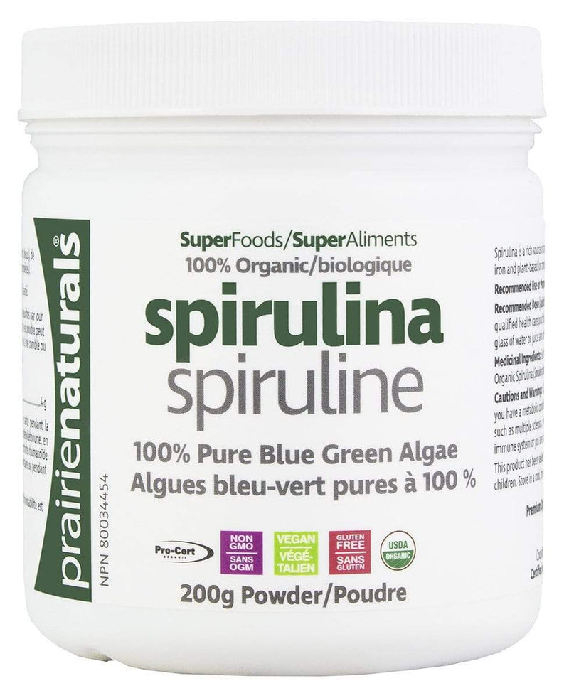 Prairie Naturals Spirulina Powder 200 g