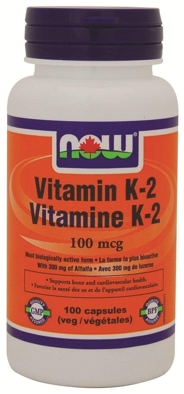 NOW Vitamin K-2 100 mcg