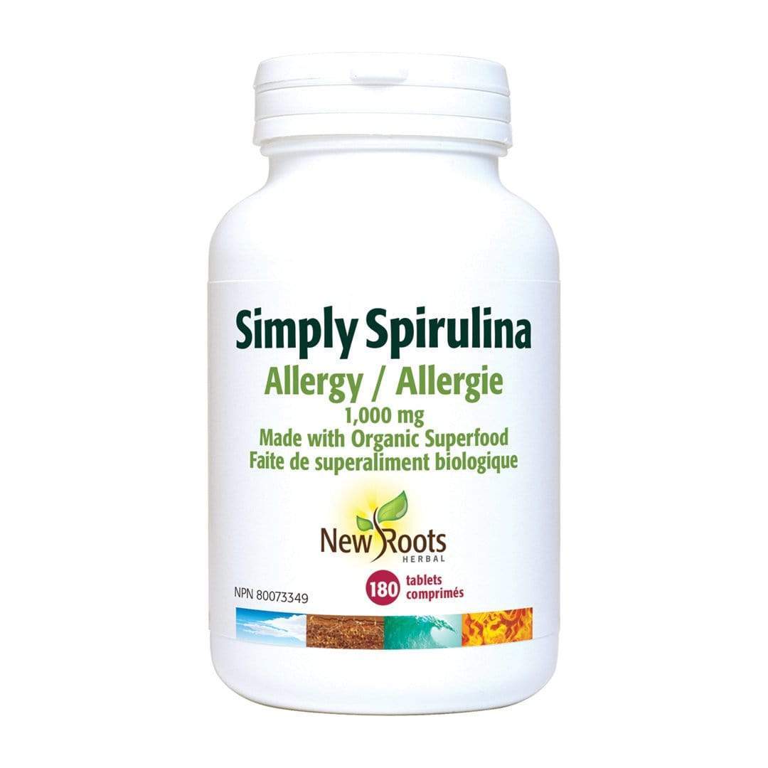 New Roots SIMPLY SPIRULINA 1000 MG Organic