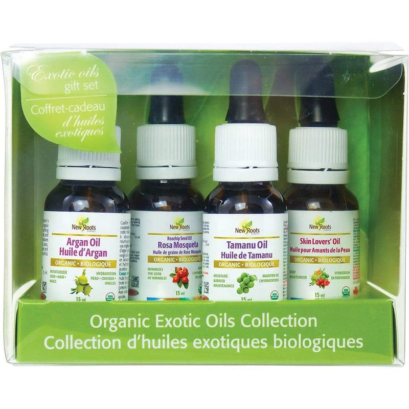 New Roots Exotic Oils Collection - Gift Set