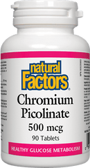 Natural Factors 크롬 피콜리네이트 500mcg 90정