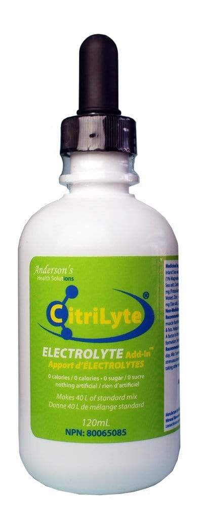 الوظيفة الإضافية للحلول الصحية من Anderson CitriLyte Electrolyte 