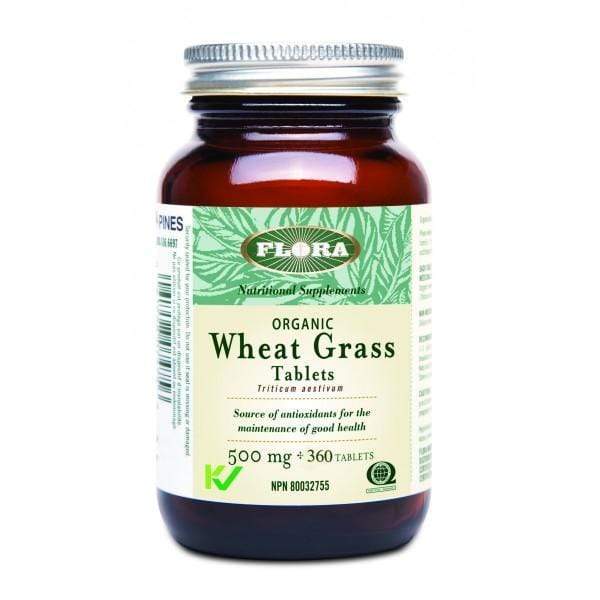 Flora Wheat Grass 500 mg 360 Tablets