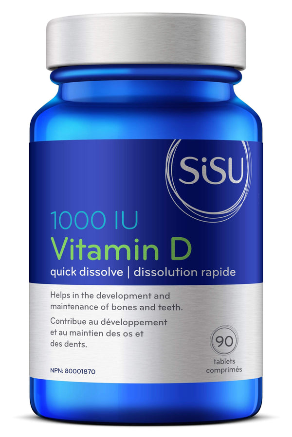 Sisu Vitamin D 1000 IU 90 Tablets