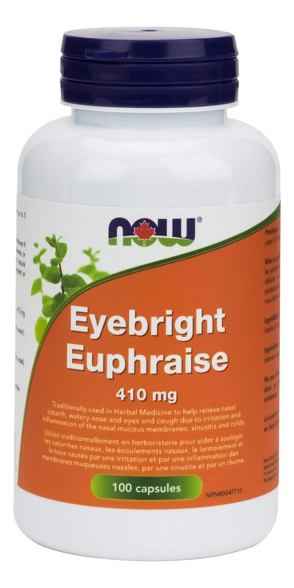 NOW, Eyebright Herb, 470mg, 100 Veg capsules