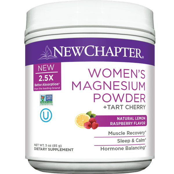 New Chapter Women's Magnesium Powder 35 Servings