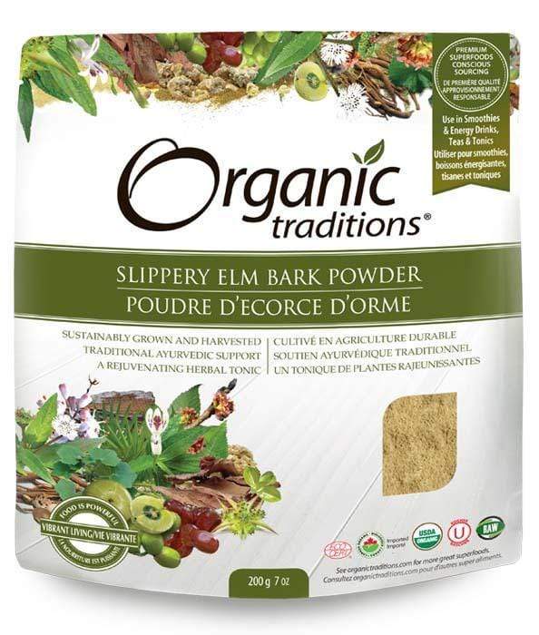 Organic Traditions Slippery Elm Bark Powder