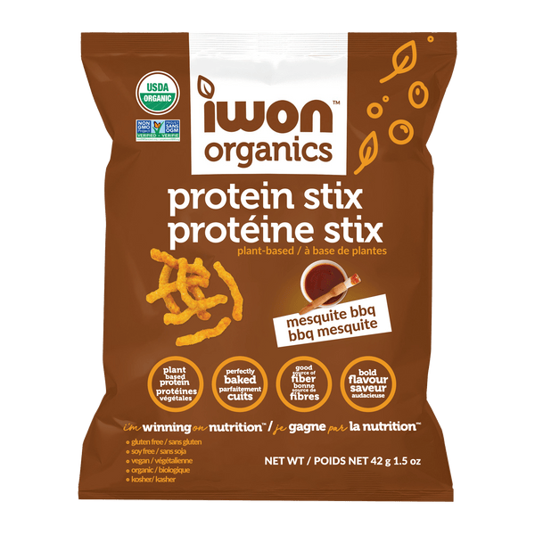 IWON Organics Protein Stix - مسكيت باربكيو