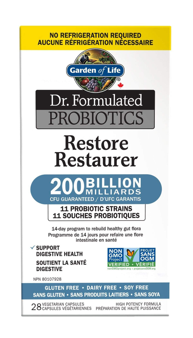 Garden of Life Dr. Formulated Probiotics Restore