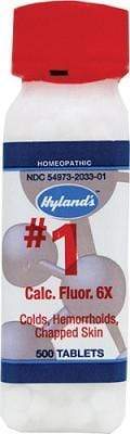 Hyland's Calcarea Fluorica 6X أملاح الخلايا، 500 قرص