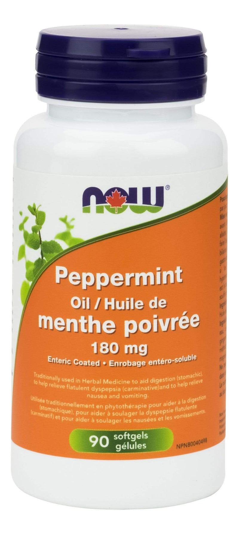 NOW Peppermint Oil 180 mg