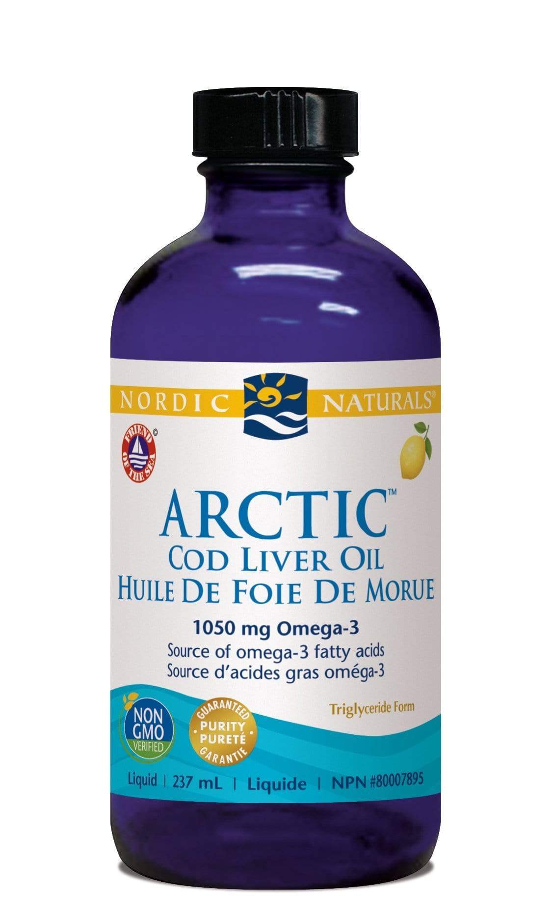 Nordic Naturals Arctic Cod Liver Oil Orange 237 ml