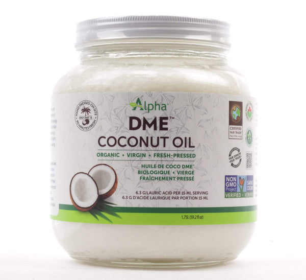 Alpha DME Virgin Coconut Oil At Healtha.ca