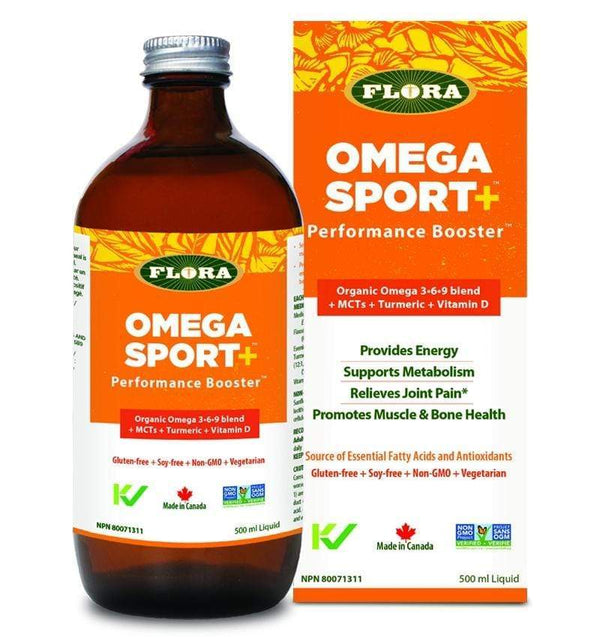 Flora Omega Sport+ Performance Booster 500 ml