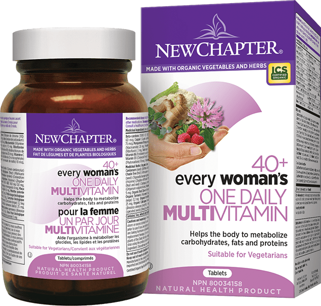 New Chapter Every Woman's 40+ One Daily 72 Tablets