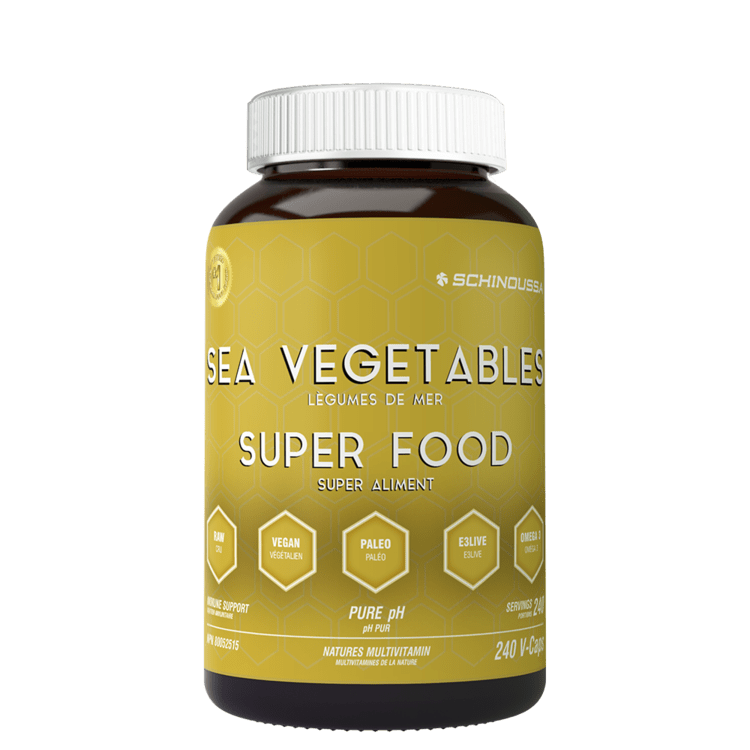 Schinoussa Sea Vegetables Super Food - Pure pH V-Caps (240 Capsules)