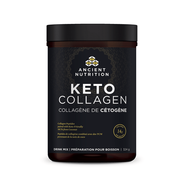 Ancient Nutrition, Keto Collagen, Unflavoured, 324g (DISCONTINUED)