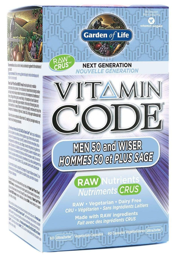 Garden of Life Vitamin Code - Men 50 and Wiser