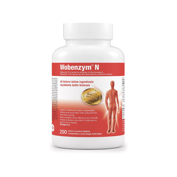 Mucos, Wobenzym N, Joint Health, 200 Enteric-Coated Tablets