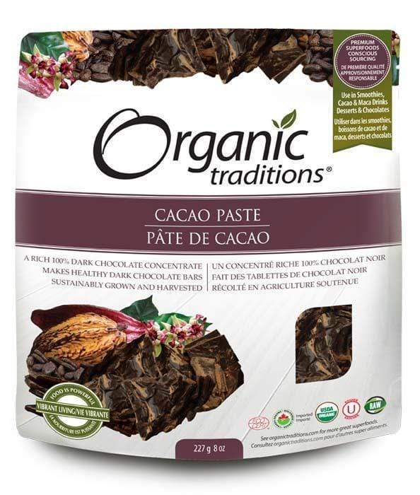 Organic Traditions Cacao Paste 227 g