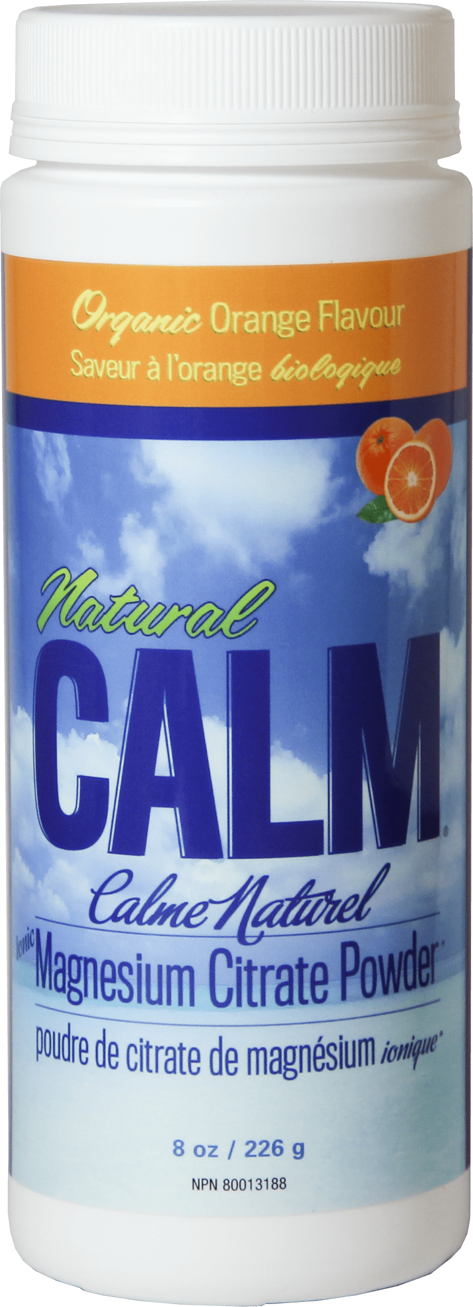 Natural Calm Magnesium, Orange, 226 g