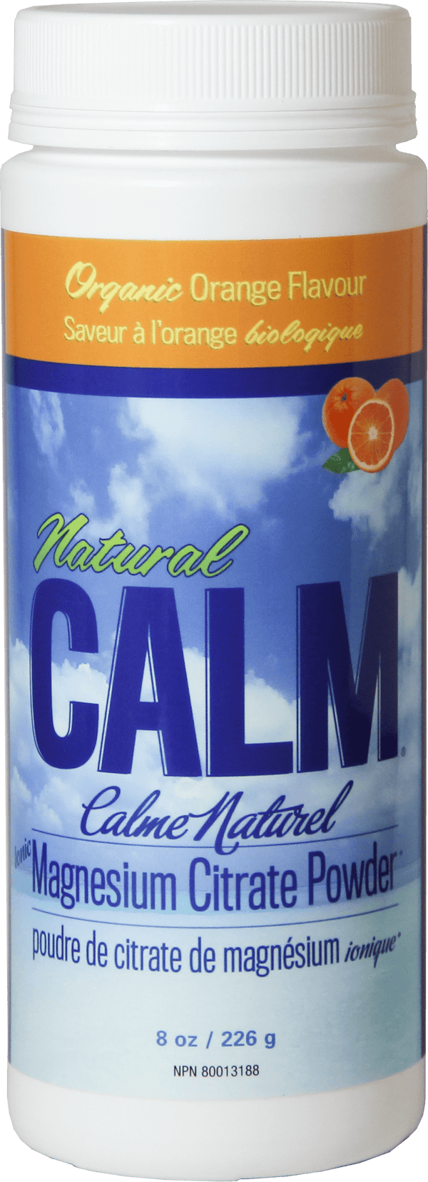 Natural Calm Magnesium, Orange, 226 g