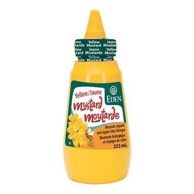 Eden Foods Organic Yellow Mustard Organic Squeeze Bottle 253 ml