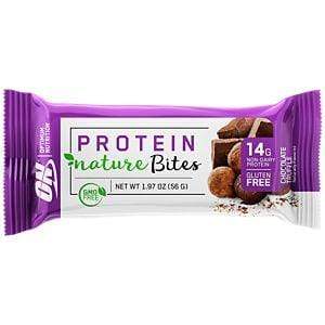 Optimum Nutrition Protein Nature Bites 초콜릿 트러플 56g 싱글 바