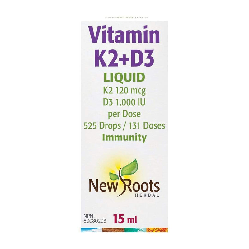 New Roots Vitamin K2+D3 Liquid
