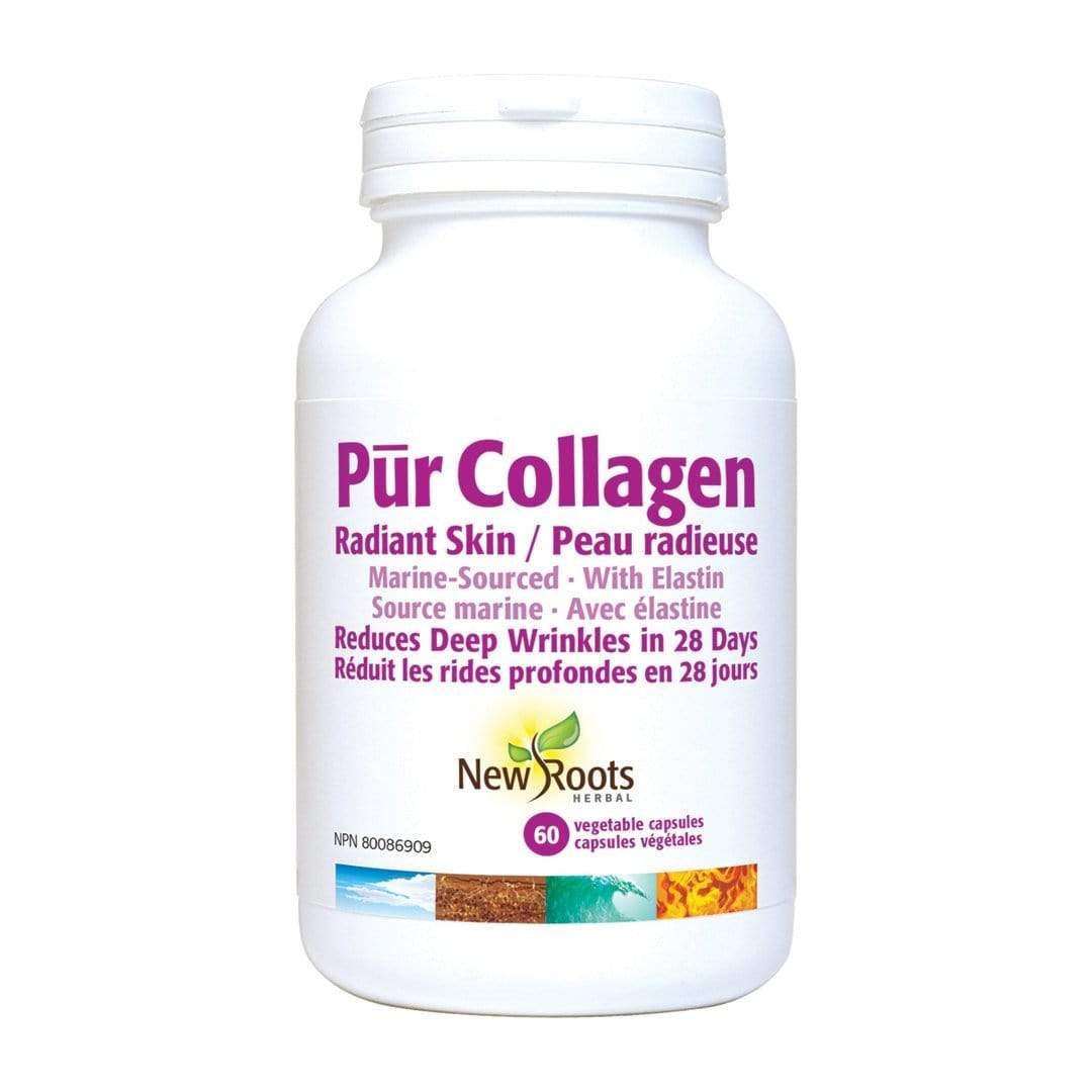 New Roots Pūr Collagen Radiant Skin 60 V-Caps